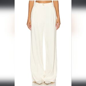 A.L.C. Cream High Waist, Wide Leg Women's Pants Size 2!